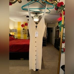 NEW with tags Windsor ivory super stretch dress - Medium